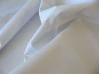 6oz PU Coated Water Resistant Nylon Fabric Material - WHITE